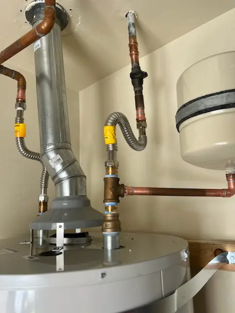 Water heater installation and plumbing repair in Spectrum at Val Vista